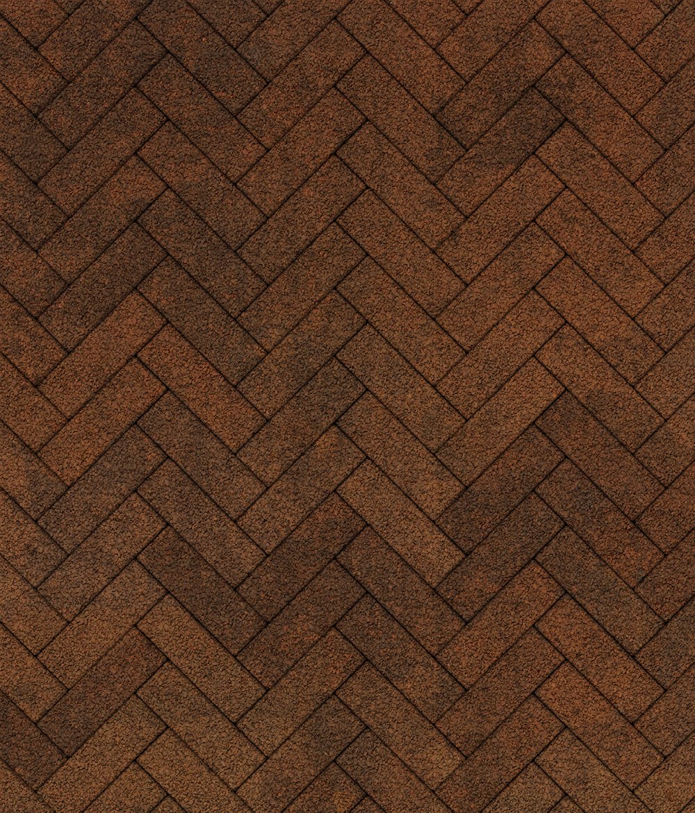 Тротуарная плитка ВЫБОР, форма Паркет, h=60мм