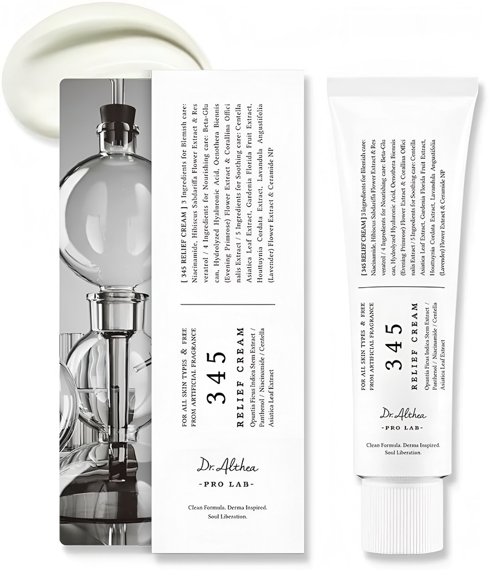✨Dr. Althea 345 Relief Cream - Успокаивающий крем с ресвератролом✨