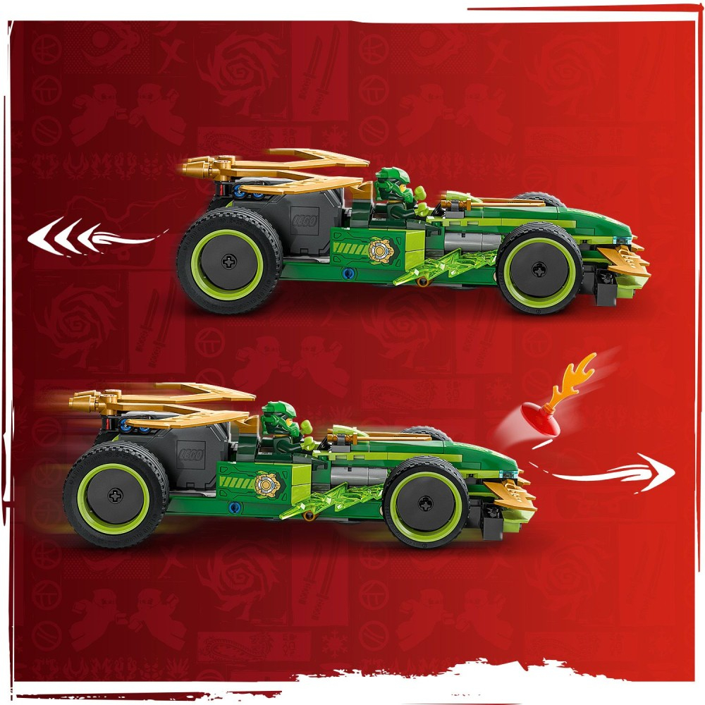 Конструктор LEGO Ninjago 71828 Гоночный автомобиль Ллойда с механизмом pull-back — фото 10