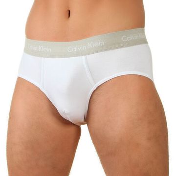 Мужские трусы брифы белые Calvin Klein