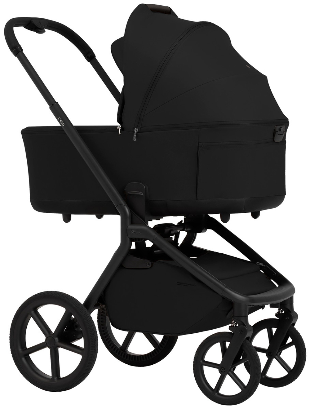 Детская коляска 2 в 1 Sweet Baby SBL Orso 427635 Black