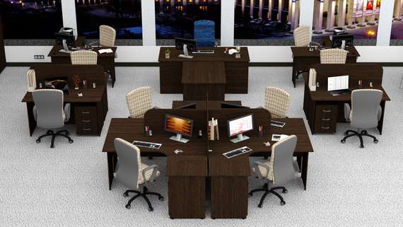 Офисная мебель Стандарт-Pro венге