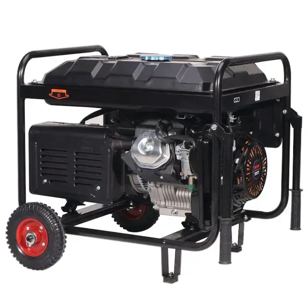 Бытовые однофазные бензиновые генераторы 9кВт