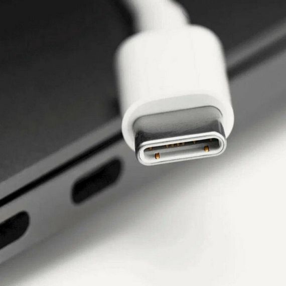 Кабель Apple USB Type-C - USB Type-C для зарядки 1м (MQKJ3) белый