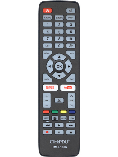 Пульт универсальный ClickPDU RM-L1606 (multibrand 6 в 1)