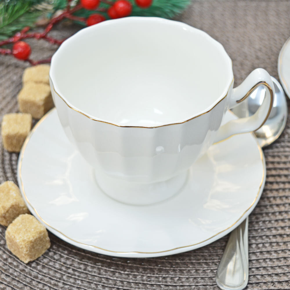 Чайный набор 12 предметов 250мл "Пломбир" (100399)