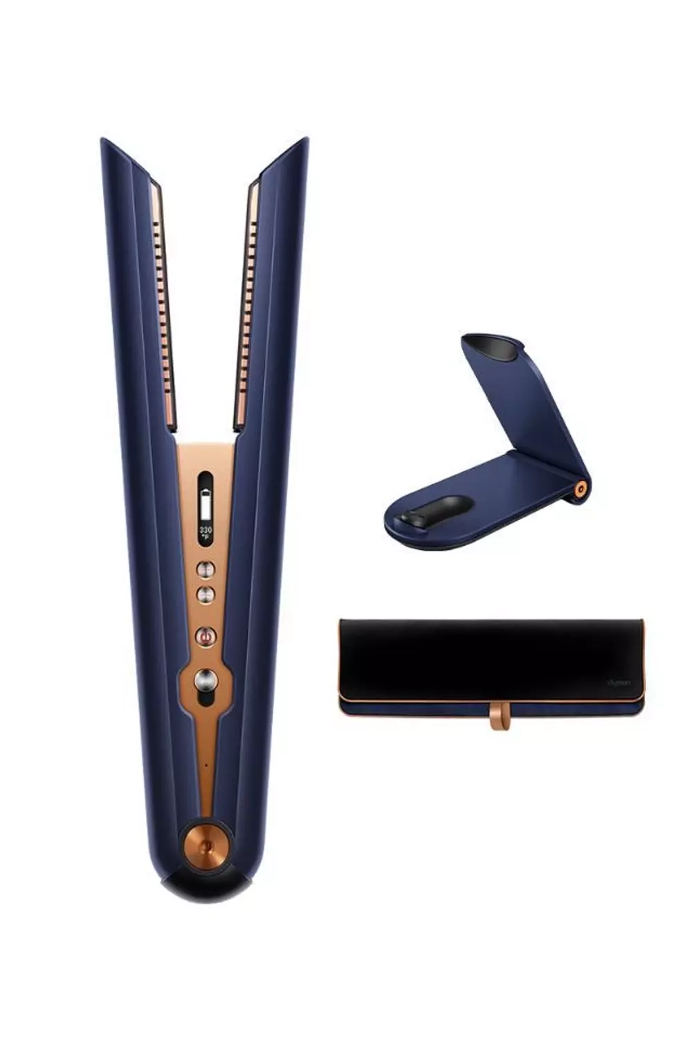 Dyson Corrale HS03 комплект с чехлом для хранения Blue/Copper