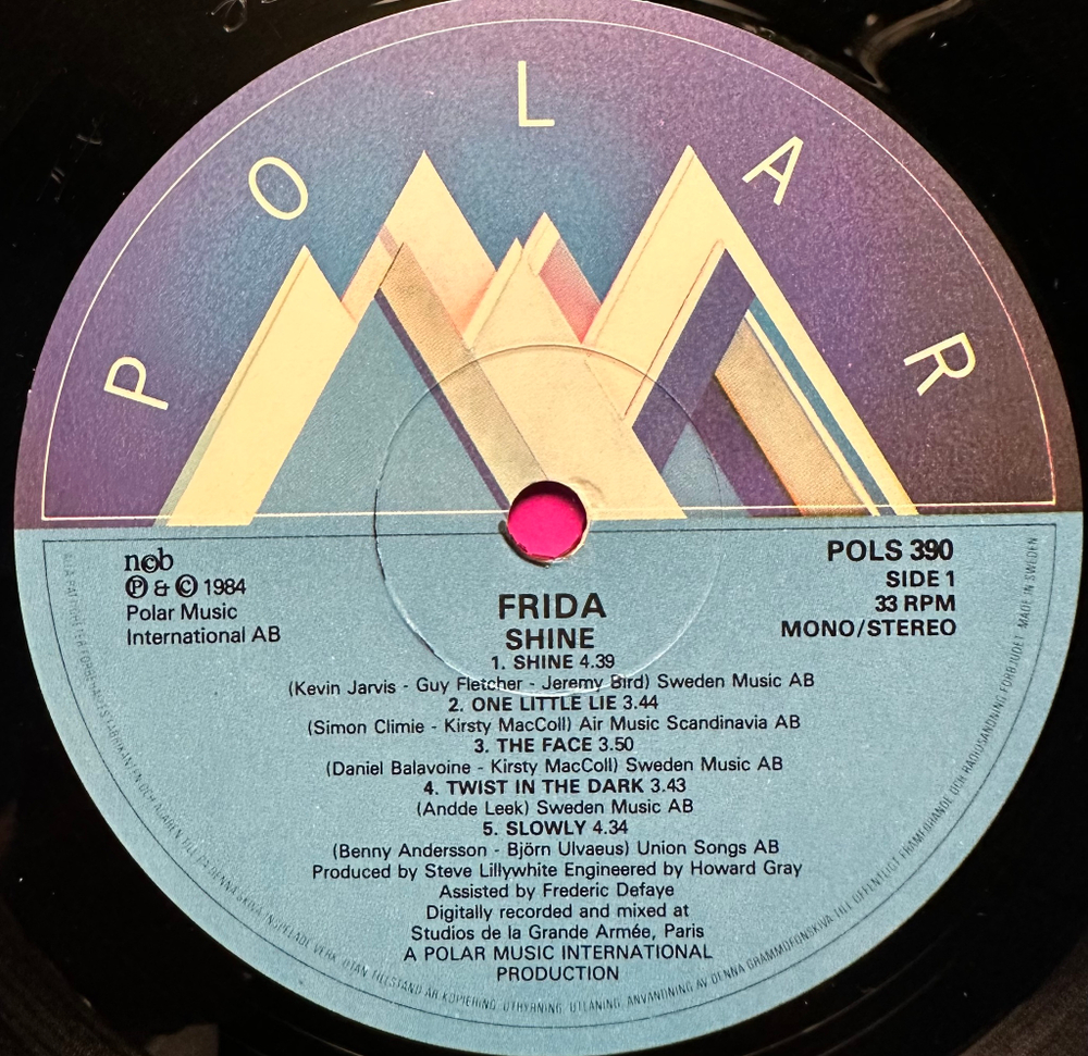 Frida - Shine (Швеция 1984г.)