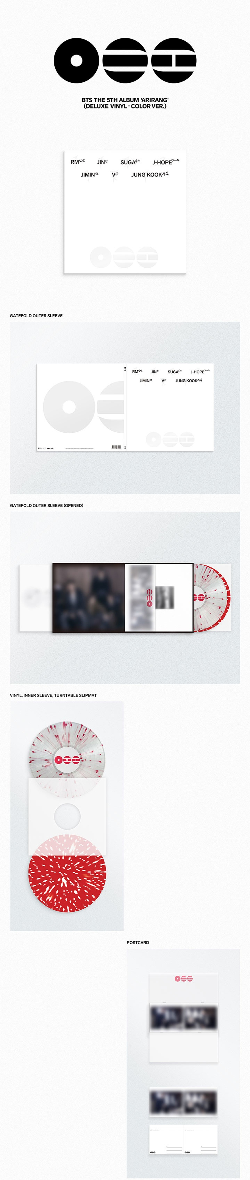 Винил BTS - ARIRANG [Deluxe Vinyl]