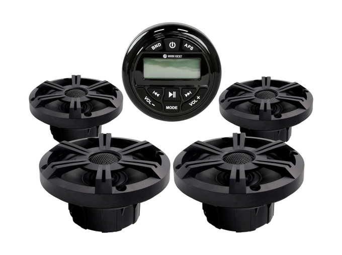 Морская аудиосистема Marine Rocket MRH-833 (комплект 4B)