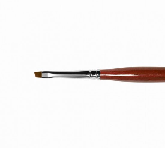 Кисть Рублёв GN63R №5 скошенная для геля