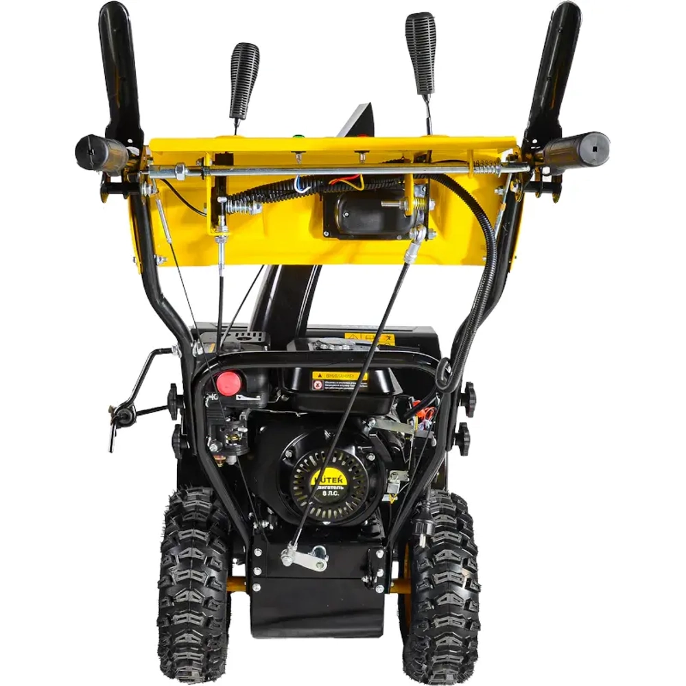 HUTER SGC 8,0 снегоуборщик бензиновый 8 л.с. ковш 62 см, выброс 15 м, 6 вперед/2 назад 70/7/45
