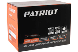 Сварочный инверторный полуавтомат PATRIOT WMA 205MQ 605302155