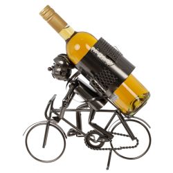 GAEM Подставка для бутылки "Велосипедист", L29,5 W13,5 H28 см