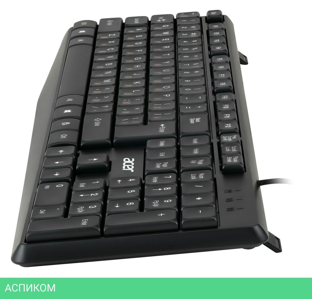 Набор периферии Acer OMW141 черный (ZL.MCEEE.01M)