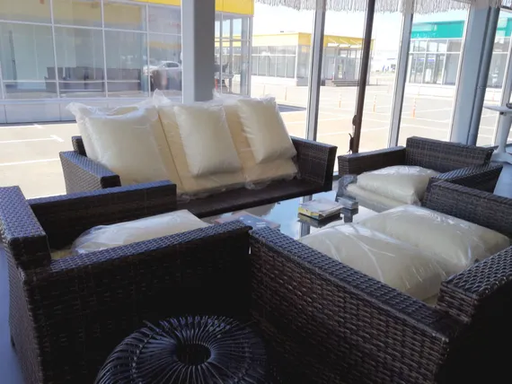 Комплект уличной мебели Fantasy, искусственный ротанг, 2 дивана, 2 кресла, столик