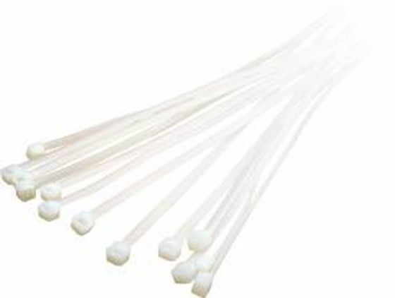Стяжка белая ПУ многозвенная RS 10х300 20штук TDM SQ0515-0603