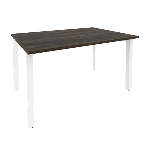 Onix Стол переговорный O.MP-PRG-1.3 Дуб Мали/Металл Белый 1380*980*750