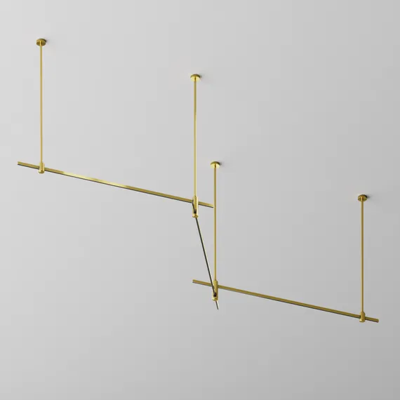 Шинопровод 1 м Flarity латунь Technical trx154-111bs