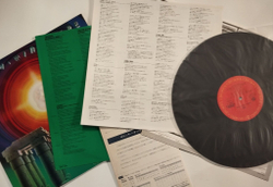 Винтажная виниловая пластинка LP Earth, Wind and Fire I Am (Japan 1979) (Master Sound) (Boogie Wonderland)