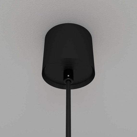 Подвесной светодиодный светильник Maytoni Technical Luna P039PL-5W3K-10-B