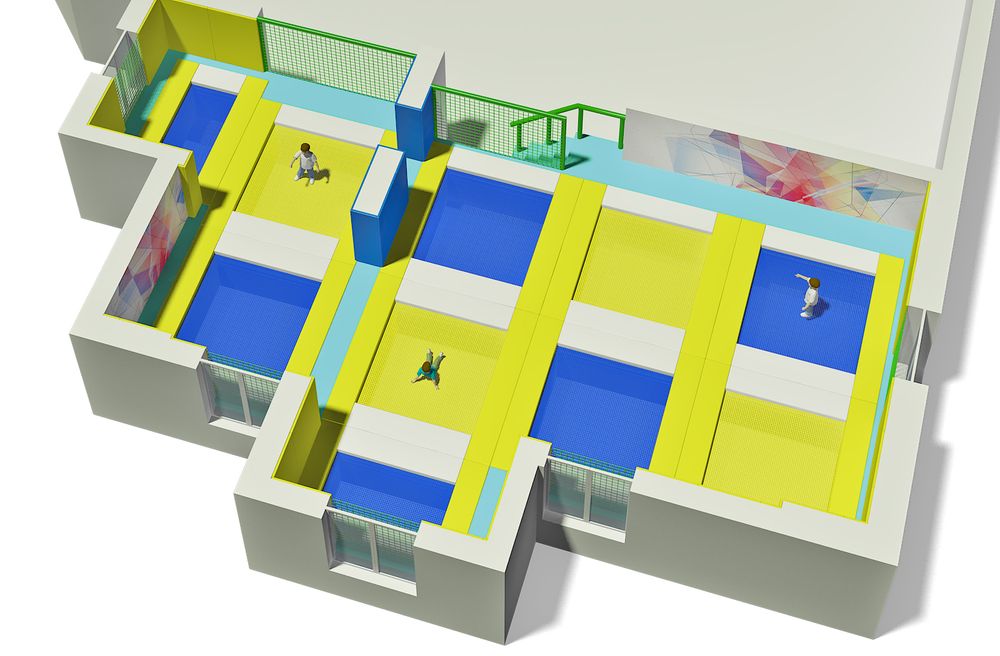 Батутный центр - поставщик "ЗВЕЗДА"