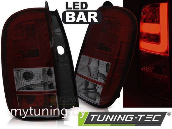 Задние фонари LED BAR RED SMOKE для Dacia Duster