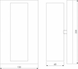 Бра Eurosvet Adamson 70142/2 латунь
