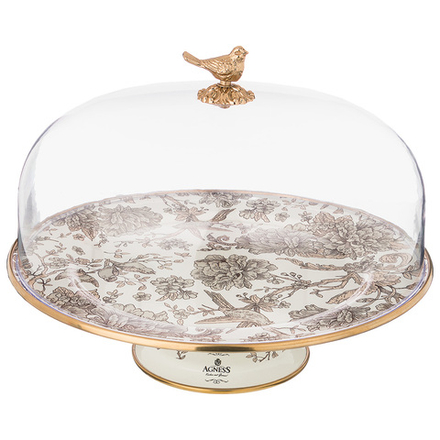 ТОРТОВНИЦА LEFARD С КРЫШКОЙ ДИА.30СМ