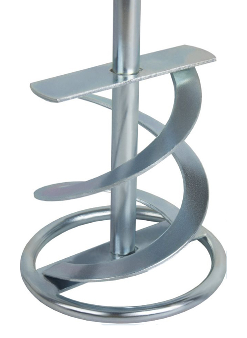 Насадка для перемешивания Практика гипс, клей д/плитки 80х400, хвостовик SDS-plus