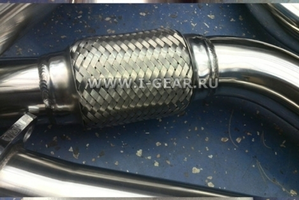 Выхлопная система Infiniti FX35, QX70,FX37,FX50 - ARK GRiP True Dual Exhaust System - Burnt Tip