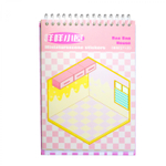 Румбокс, наклейки для творчества - антистресс блокнот, 135*195 мм, "Sticker Collection", MINI, 3D стикеры, 20 комнат, 20 листов с наклейками, пакет с европодв.