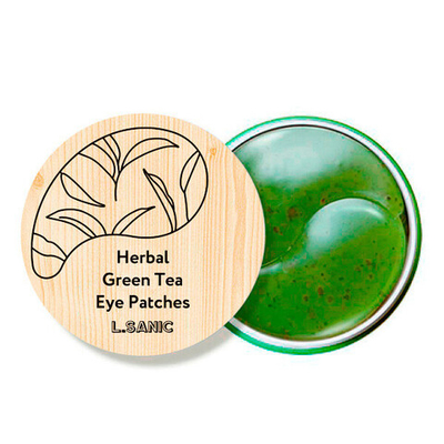 Гидрогелевые патчи с экстрактом зеленого чая, 60шт, L.SANIC