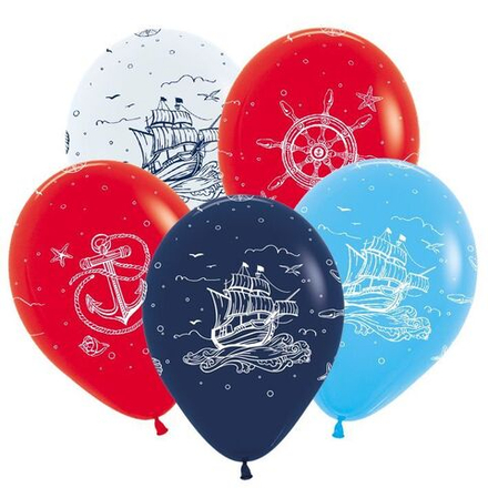 S 12" Морская ассорти пастель