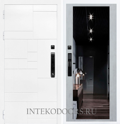 Домино Белое F55 с зеркалом