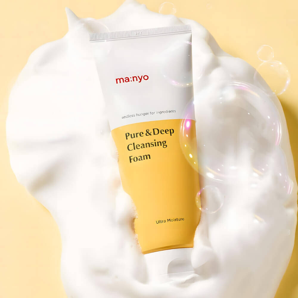 FACTORY PURE DEEP CLEANSING FOAM Пенка для глубокого очищения пор с церамидами 200 мл.