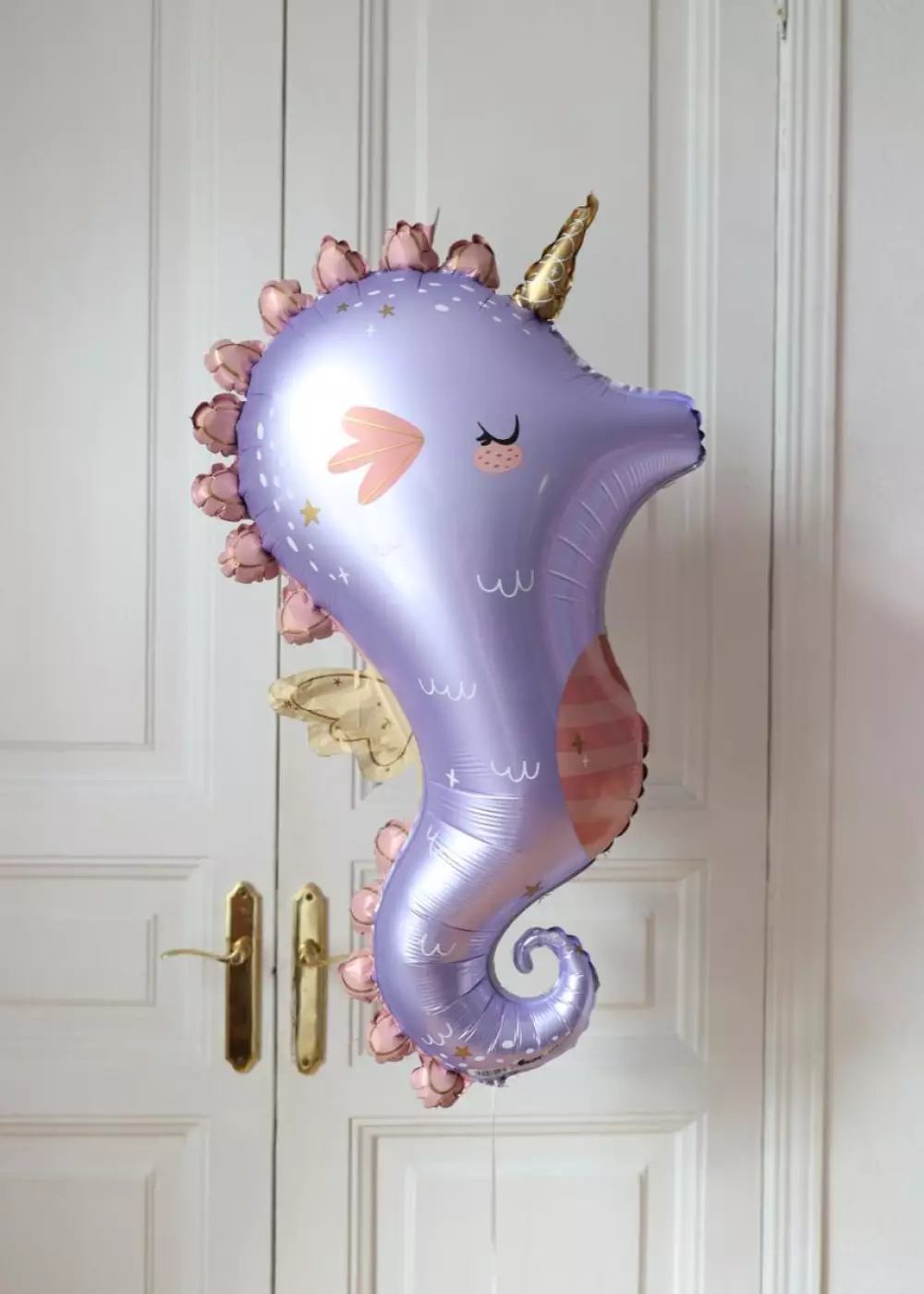 Фольгированный шар-фигура «Волшебный морской конек», 91 см