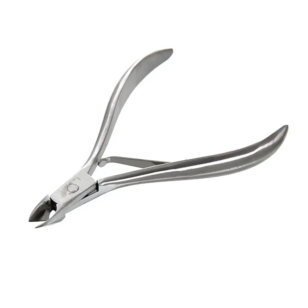 Кусачки для кутикулы, на блистере «Ultramarine», одна пружина, широкие, цвет серебро,9см.✦