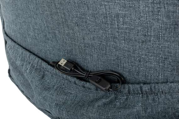 Кресло руководителя Бюрократ CH-820MSG-F синий 38-416 крестов. пластик подст.для ног