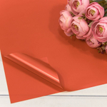 Пленка В листах 20 шт 60 х 60 см "Корейская" (Оранжевый)