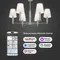 60145/6 / потолочный светильник / хром Smart