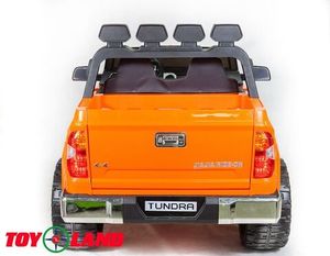 Детский электромобиль Toyland TOYOTA TUNDRA MINI оранжевый