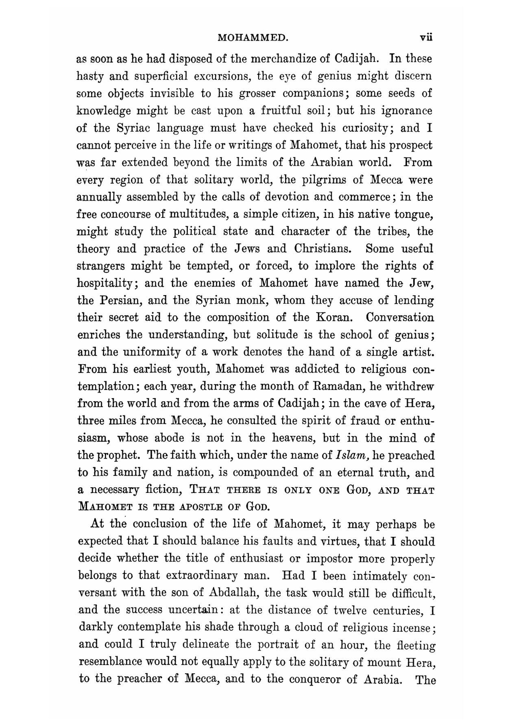 The Koran. Commonly Called the Alcoran of Mohammed: Translated Into English Immediately from the Original Arabic | George Sale