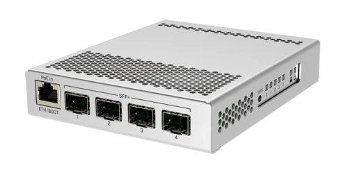 MikroTik CRS305-1G-4S+IN управляемый коммутатор