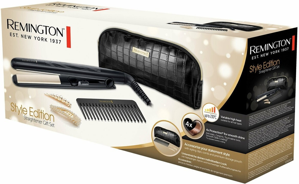 Выпрямитель Remington S3505GP черный