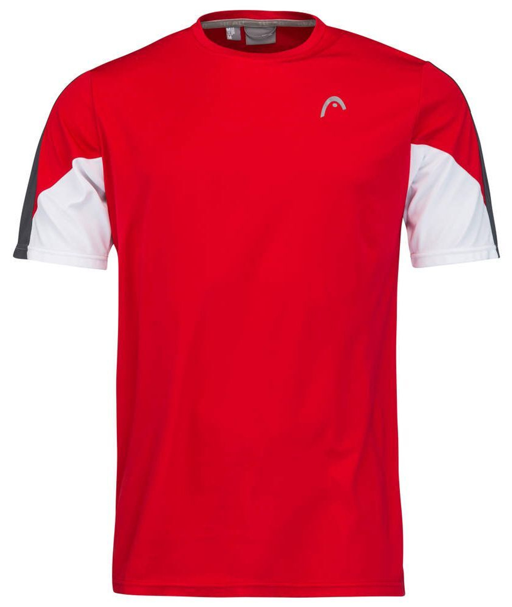 Мужская теннисная футболка Head Club 22 Tech T-Shirt M - red