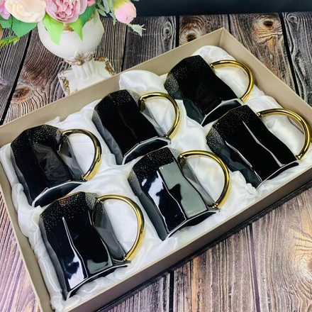 Lenardi 106-239 Набор из 6 кружек 300 мл в под.уп.(х6)Фарфор