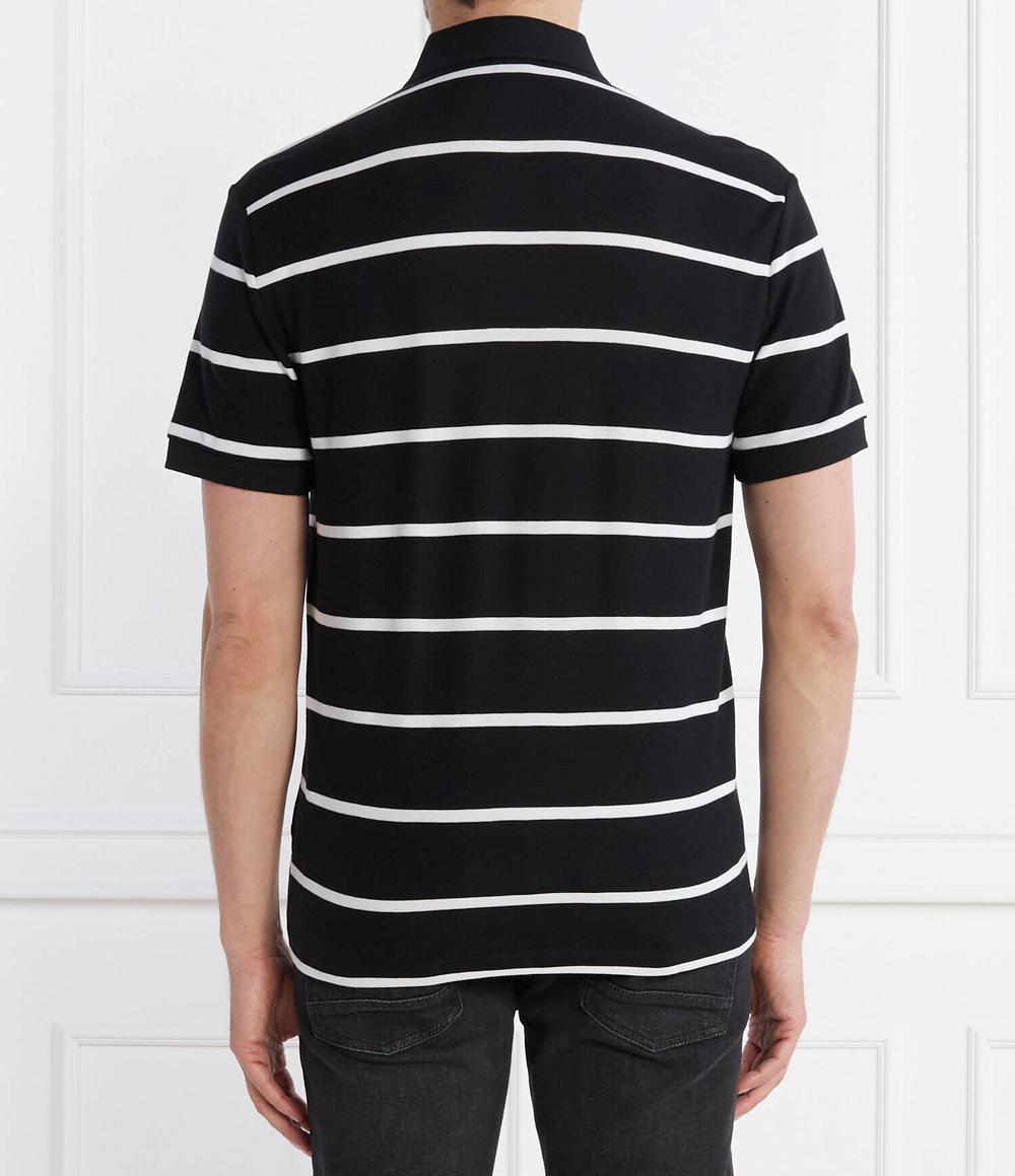 Поло PalesStripe BOSS ORANGE - черный(50508327)