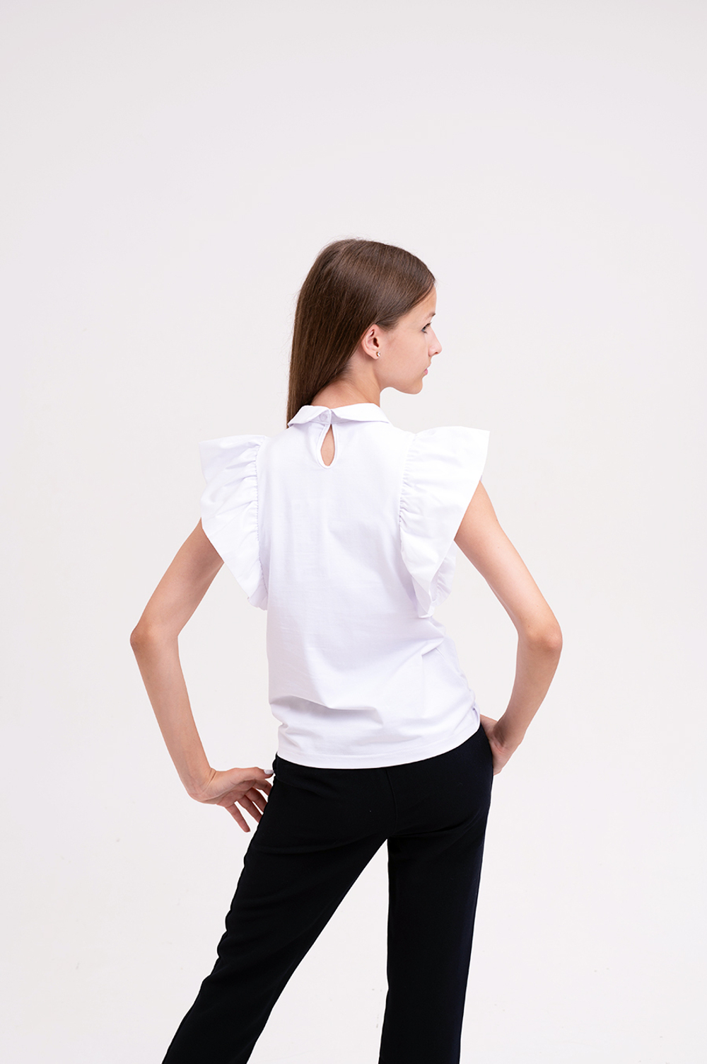 Блуза к/р трикотаж. д/д DELORAS Z63479S