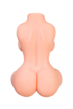 Реалистичный мастурбатор в форме женского тела с 2 любовными входами (Цвет: телесный)